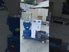 Düz Kalıp Sığır Yemi Pelet Yapma Makinesi Domuz Keçi Hayvan Yemi Pelet Makinesi