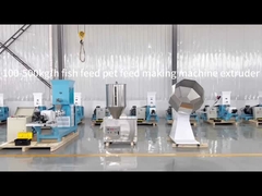 Kuru tip DGP Yüzen Balık Beslenme Pellet Makinesi Ekstrüder Evcil hayvan beslenme Ekstrüder