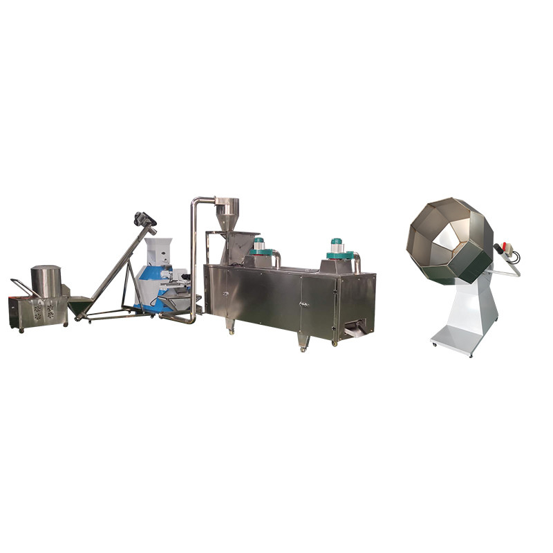 5.5kw Hayvan Yemi Pelet Üretim Hattı Yüzen Balık Kümes Hayvanları Yemi Üretim Hattı