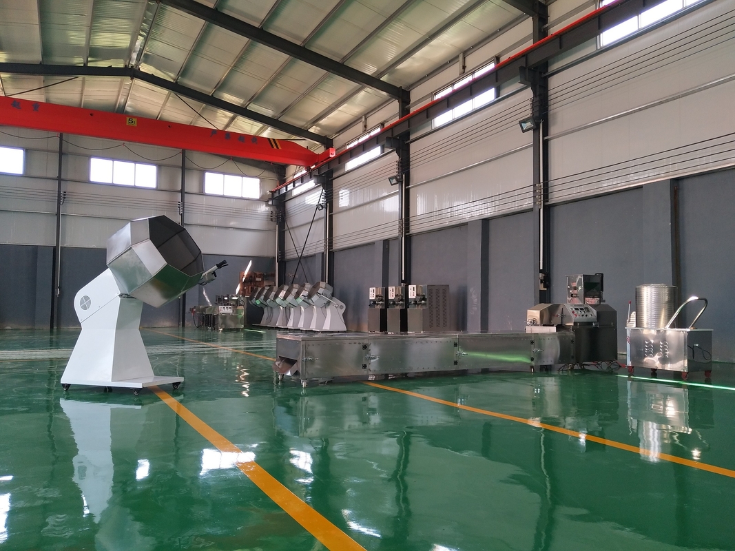 5.5kw Hayvan Yemi Pelet Üretim Hattı Yüzen Balık Kümes Hayvanları Yemi Üretim Hattı