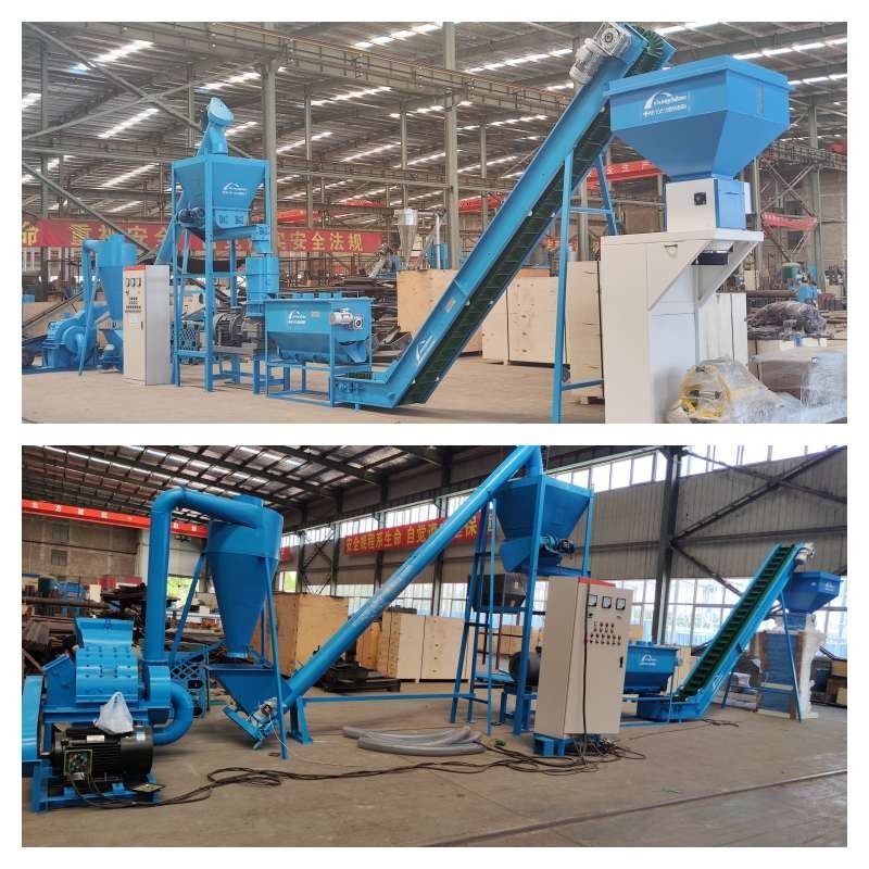 500kg/H ahşap pelet üretim hattı 2 yıllık garanti ve CE sertifikası ile