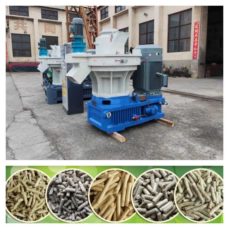 CE belgeli tam otomatik 1-12mm 2 ton Yem Pelet Üretim Hattı