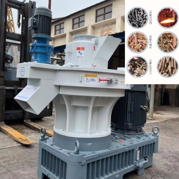 Kapasite 100-800kg / H Pelet Değirmeni Makinesi Yakıt İçin Ahşap Tozu Pelet Yapma Makinesi