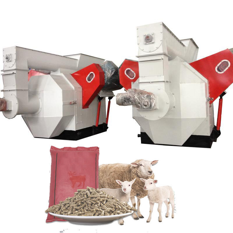 2000kg/H Kapasite Tavuk Yemleri İçin Paslanmaz Çelik Yapılışıyla Ring Die Feed Pellet Mill