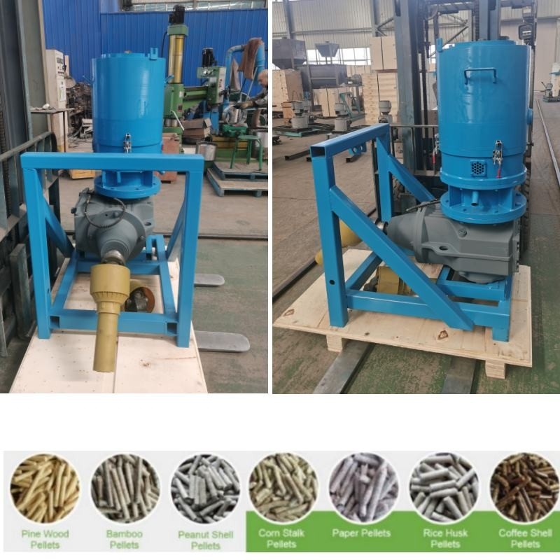 100-1000 kg/saat ahşap pelet makinesi/pto pelet değirmeni/yakıt peletleri için pelet presi