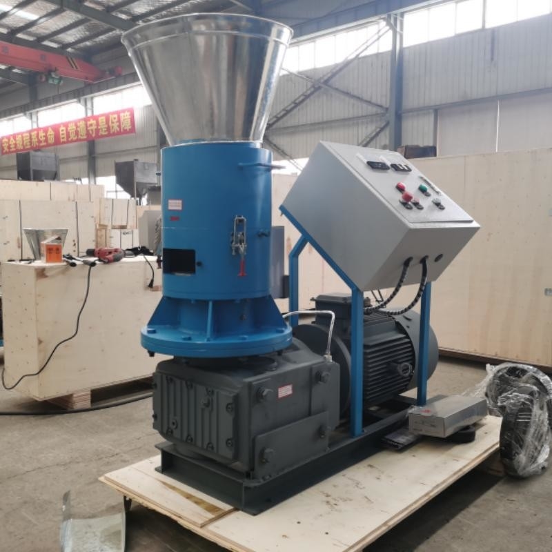 Saman Ahşap Pelet Değirmeni Pirinç Kabuğu Biyokütle Yakıt Pelet Yapma Makinesi 100 - 1000 Kg