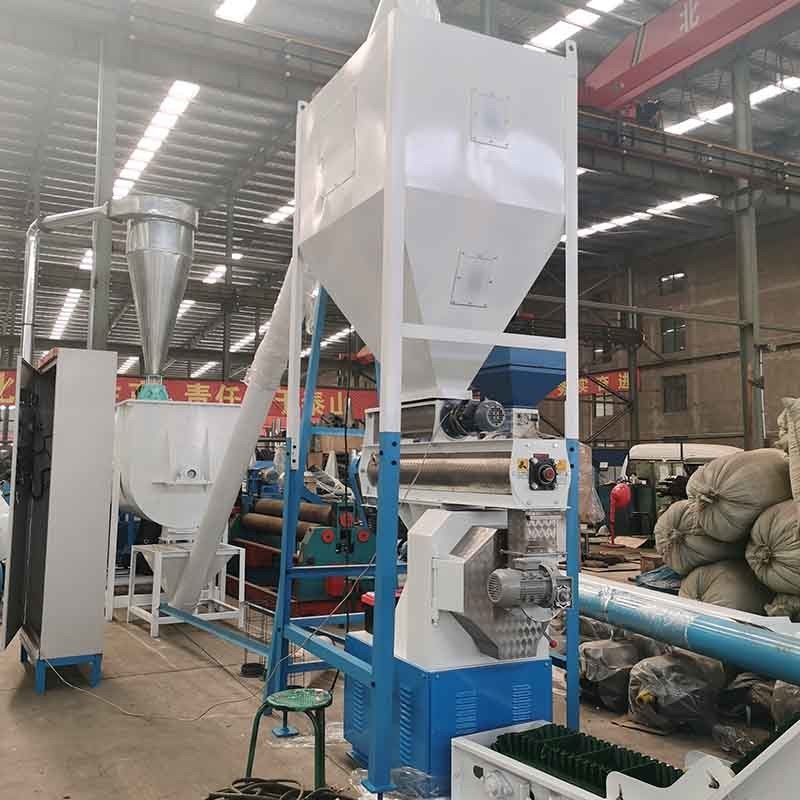 5 T / H Hayvan Yemi Pelet Üretim Hattı Domuz İnek Yemi Pelet Yapma Makinesi