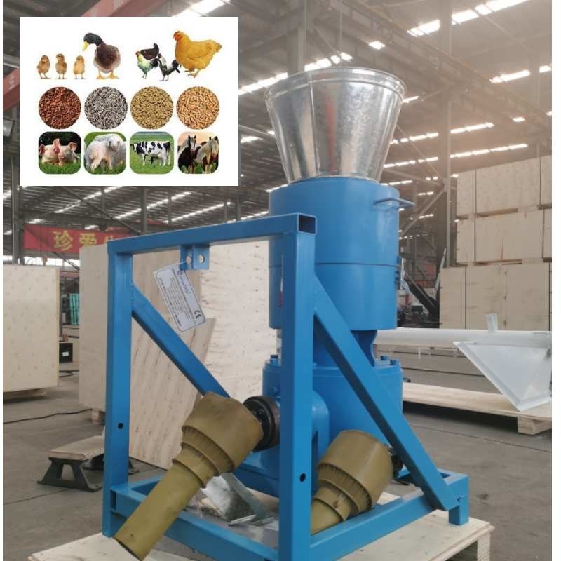Hayvan Yemi Peletleri İçin Mükemmel Traktör İçin 10-80hp PTO Pelet Değirmeni