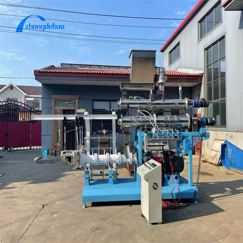 6-10ton Yüzen Balık Yemi Üretim Hattı 0.75-3kw Balık Yemi İşleme Hattı
