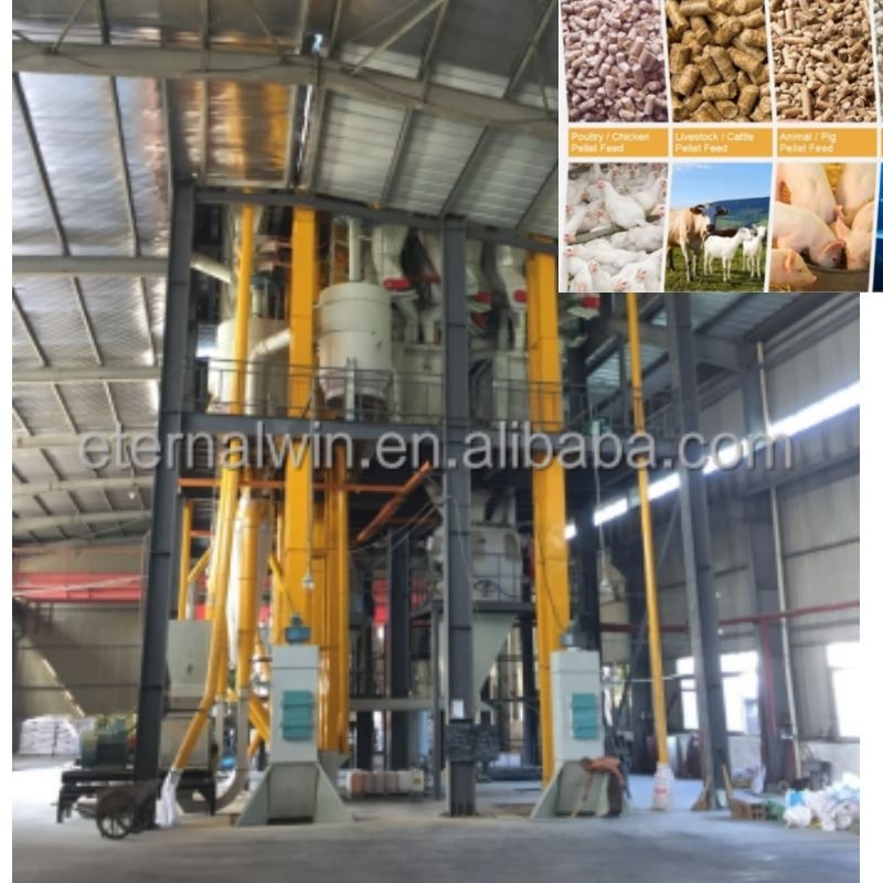 Besin İşleme Makineleri 2-18mm Ring Die Granulator Pellet Mill Pellet Making Animal Feed Pellet Machine Çiftlik