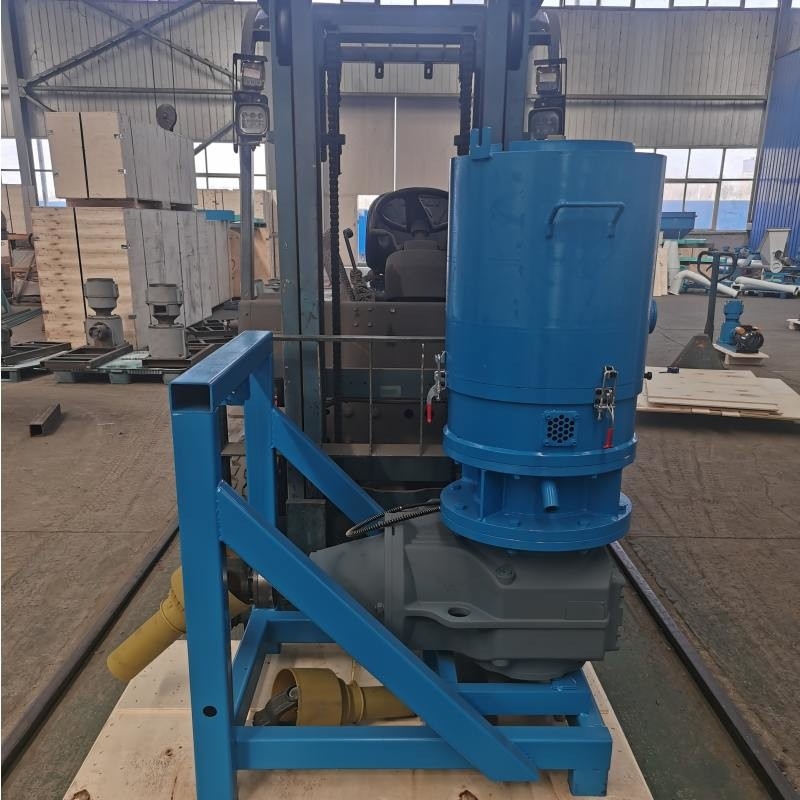 Yakıt Peletleri İçin 250-350kg / H 36hp PTO ile Çalışan Pelet Değirmeni Ahşap Peletleyici