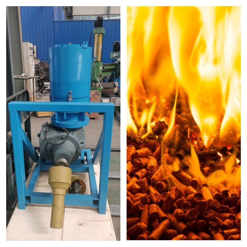 Yakıt Peletleri İçin 250-350kg / H 36hp PTO ile Çalışan Pelet Değirmeni Ahşap Peletleyici
