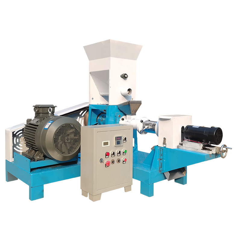 1 Fazlı Kuru Tip Balık Yemi Ekstruder Trifaze Kedi Köpek Maması Ekstruder 5.5-160 KW
