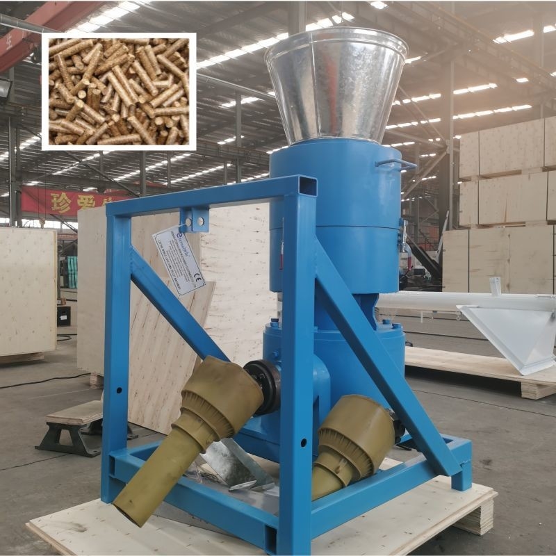 Traktör Tahrikli PTO Pelet Değirmeni Pres Makinesi Ahşap Pelet Makinesi 80-1000kg / H