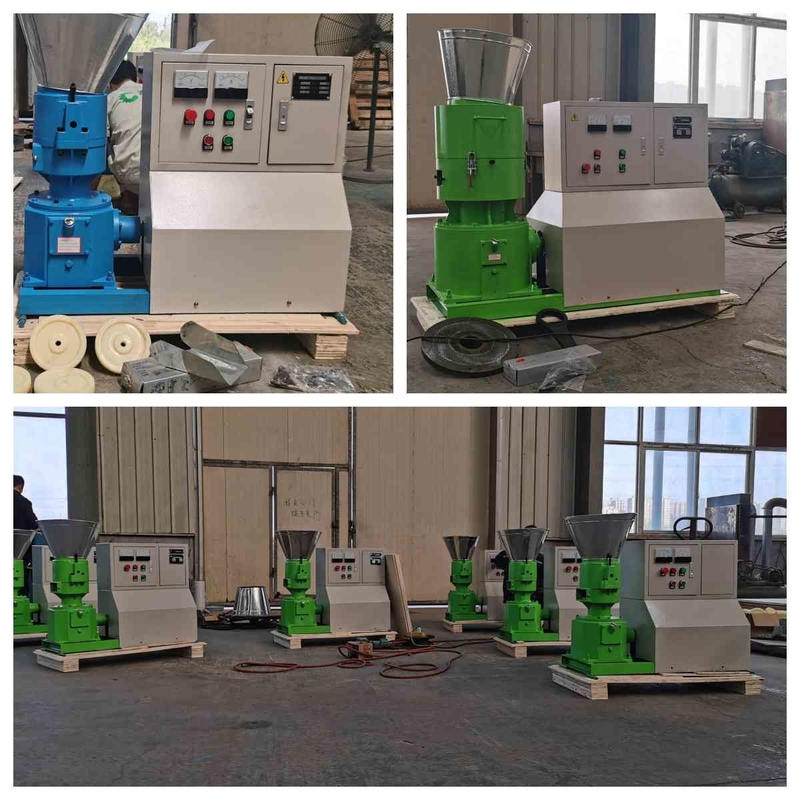 11kw 15kw 22kw Yem Pelet Değirmeni 300kg/H 500kg/H 800kg/H Tavuk Yemi Pelet Makinesi