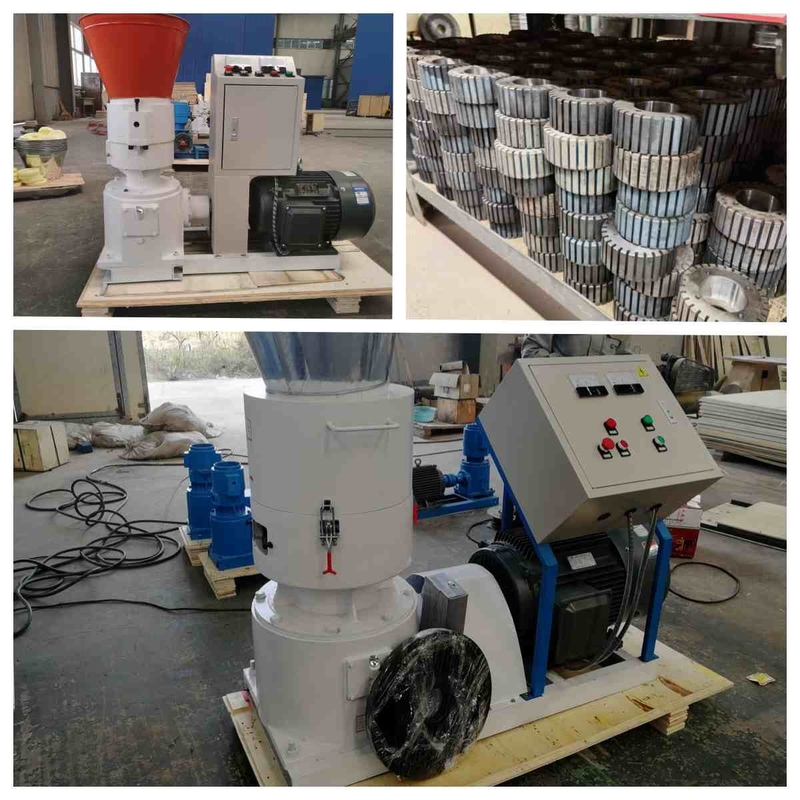 11kw 15kw 22kw Yem Pelet Değirmeni 300kg/H 500kg/H 800kg/H Tavuk Yemi Pelet Makinesi
