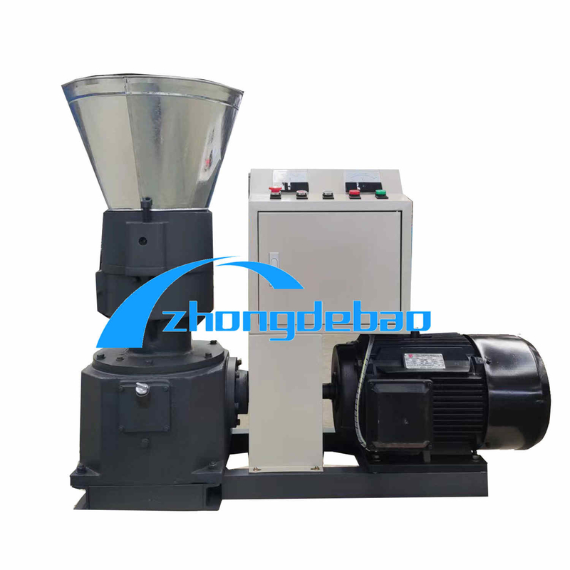 7.5kw Domuz Yemi Pelet Makinesi 80-100kg / H Küçük Tavuk Yemi Pelet Makinesi
