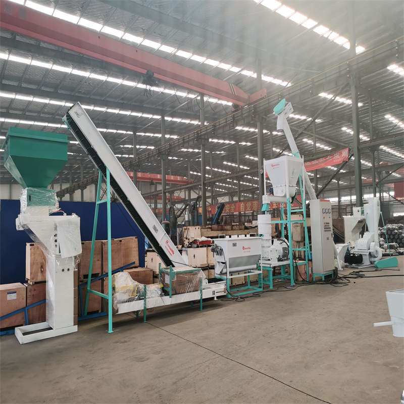 500-1000kg/H ahşap pelet üretim hattı / biyomassa pelet üretim hattı 87KW