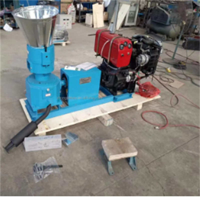 Tavuk yemi Pellet Mill Makine Pellet Mill Pellet Yapma Makine Makine Ev 15HP 2200r/M