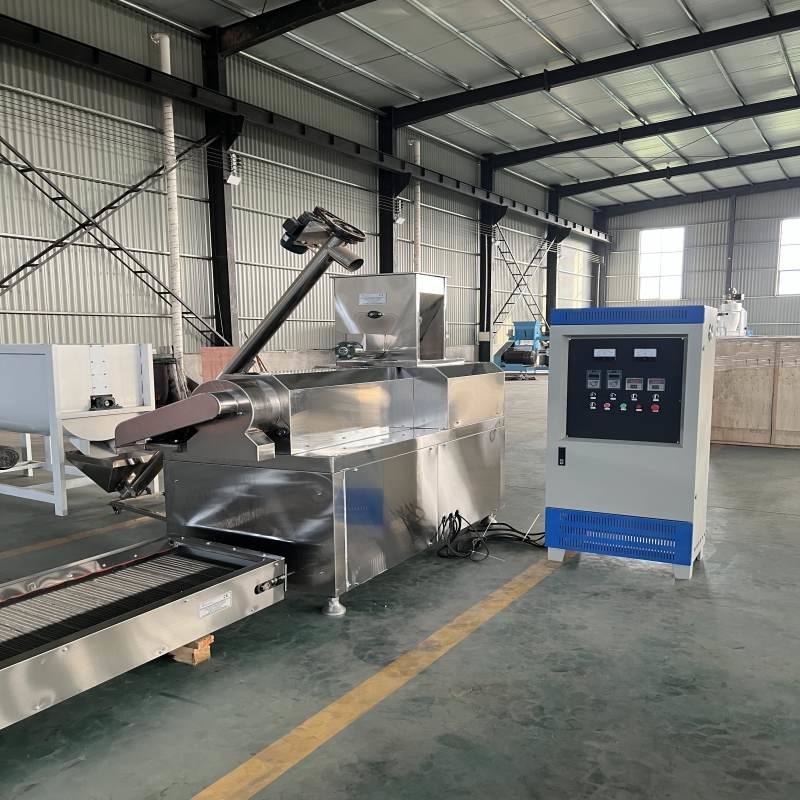 500 kg/H kuru tip balık besleme ekstrüderleri paslanmaz çelik