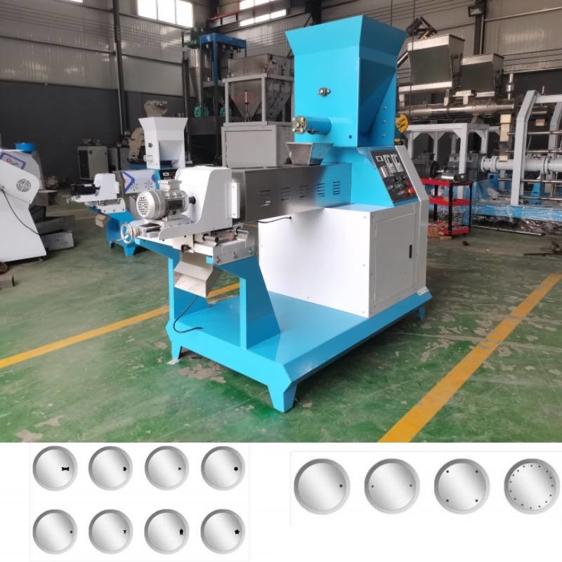 Tek visli besleme tüpürme ekstrüder değirmenleri hayvan/evcil hayvan beslenmesi için 1mm-20mm ile