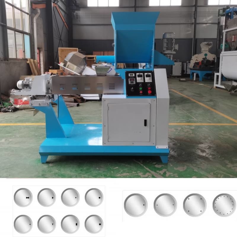 Tek visli besleme tüpürme ekstrüder değirmenleri hayvan/evcil hayvan beslenmesi için 1mm-20mm ile