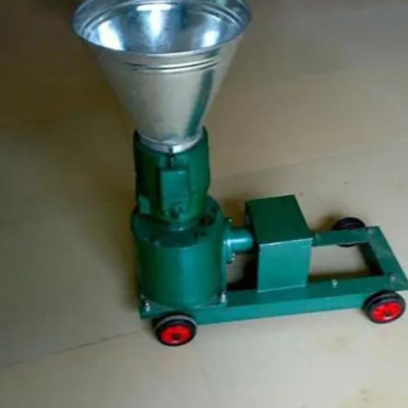 90-120kg/H Pto Pellet Mill Hayvan Yemleri Üretimi Özel Renk