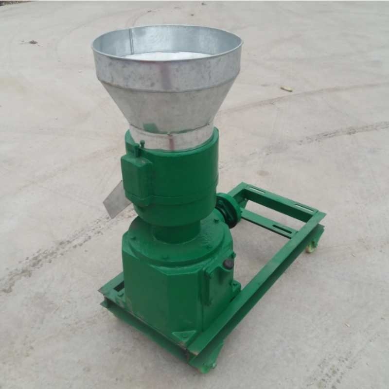 90-120kg/H Pto Pellet Mill Hayvan Yemleri Üretimi Özel Renk