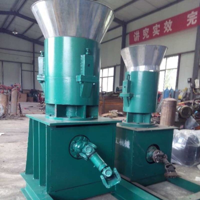 90-120kg/H Pto Pellet Mill Hayvan Yemleri Üretimi Özel Renk