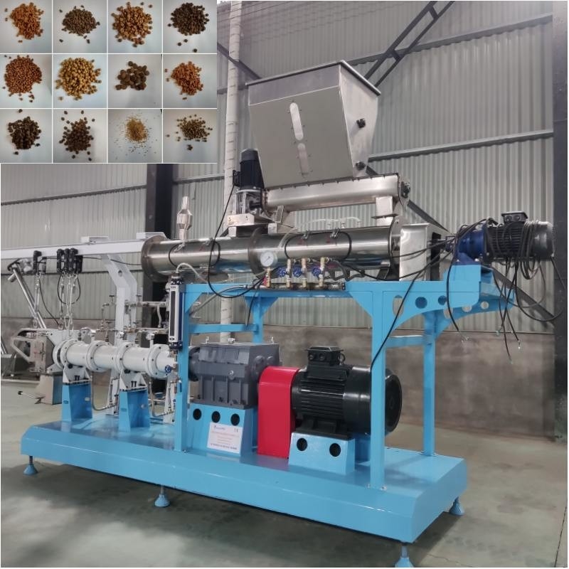 Yüksek Performanslı Islak Tip Çift vida Besleme Ekstrüder Makinesi