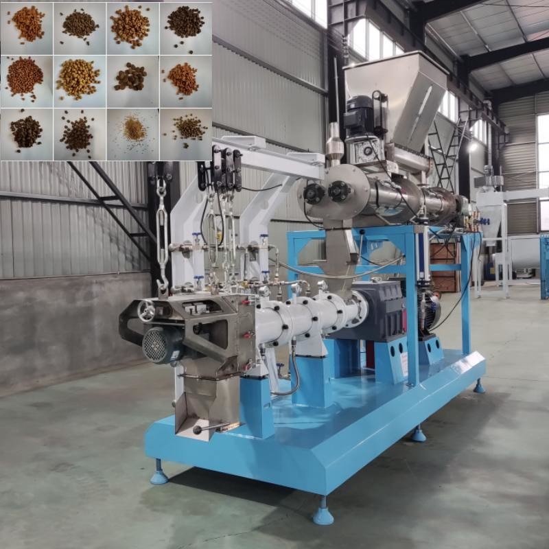 Yüksek Performanslı Islak Tip Çift vida Besleme Ekstrüder Makinesi