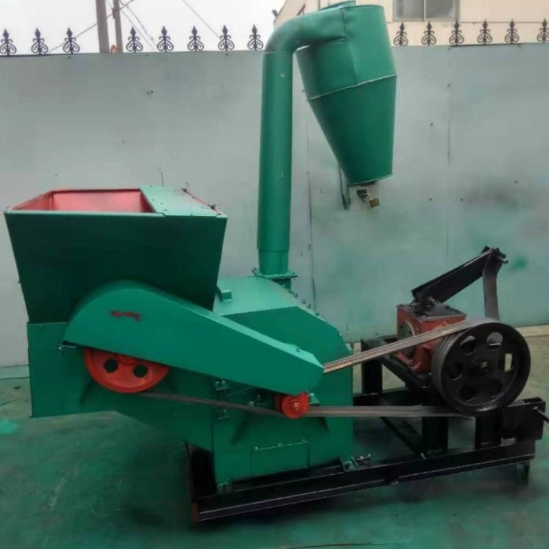 0.9-2t/H çıkışlı öğütücü kırıcı makine 22kw özel renkli ahşap kırma