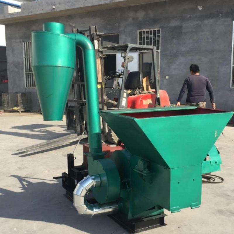 0.9-2t/H çıkışlı öğütücü kırıcı makine 22kw özel renkli ahşap kırma