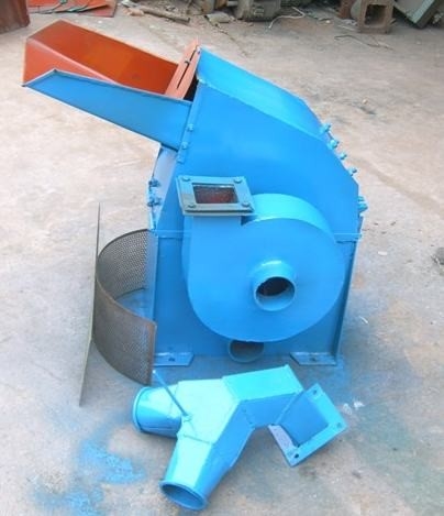 1.2-2.5t/H Mısır sapları ve fıstık kabuğu öğütmek için ahşap kırıcı makine öğütücü kırıcı makine özel renk