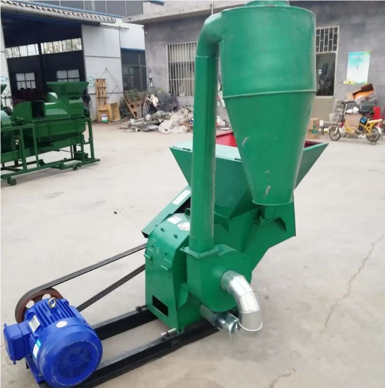 1.2-2.5t/H Mısır sapları ve fıstık kabuğu öğütmek için ahşap kırıcı makine öğütücü kırıcı makine özel renk