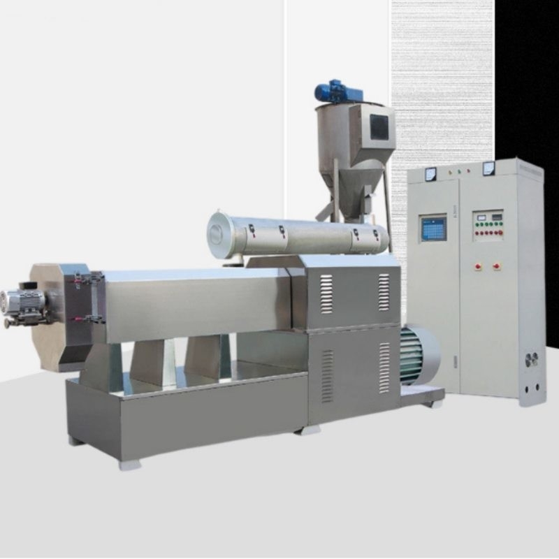 Tamamen Otomatik Yüzen Besin Ekstrüder Makinesi Yüzen Balık Besini Üretim Liniyası 5.5KW