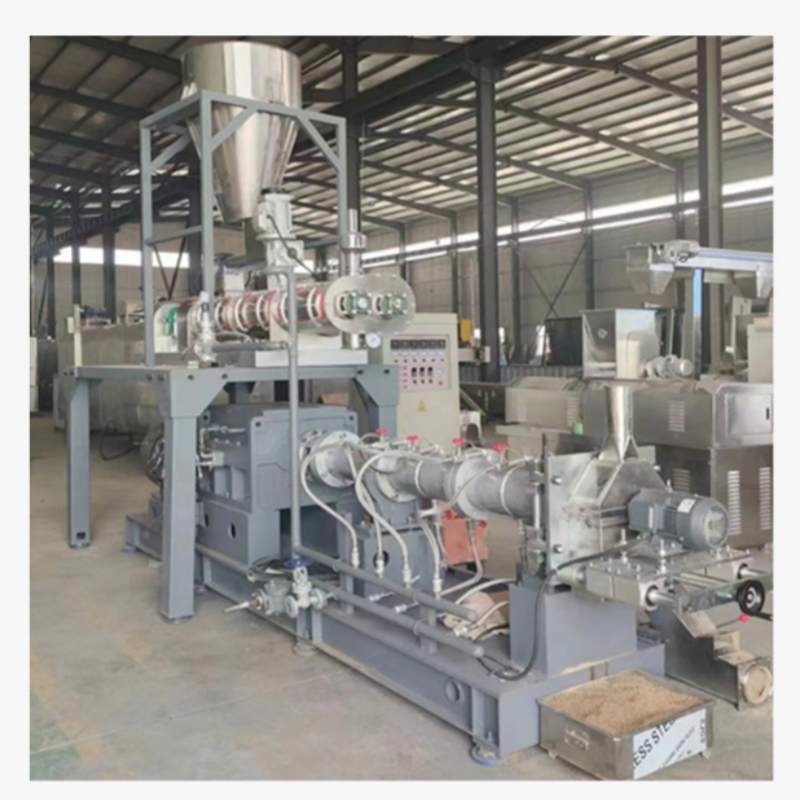 Tamamen Otomatik Yüzen Besin Ekstrüder Makinesi Yüzen Balık Besini Üretim Liniyası 5.5KW