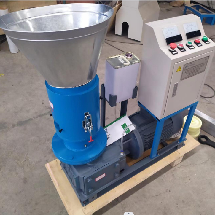 Ahşap Çekiç Mühür Çöp Yakıt Pelletleri Makineler Yapma Ev 100-150KG/H Elektrikli Ahşap Pellet Mühürü