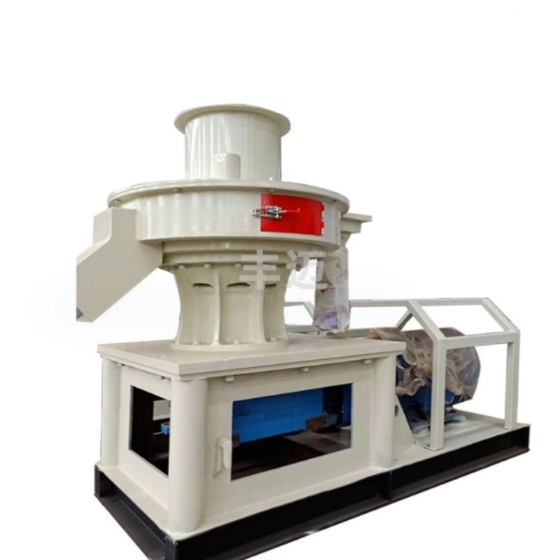 Verimlilik Ahşap saman çöpü briketleri için biyomassa briket makinesi 200-500kg/h kapasite ve 18.5kw