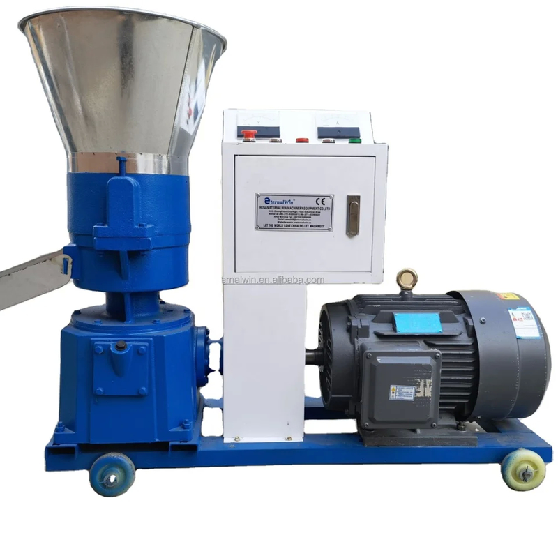 10-20% Nem İçeriği 6mm Ahşap Pellet Makinesi Ahşap Kasa Pellets için 380V