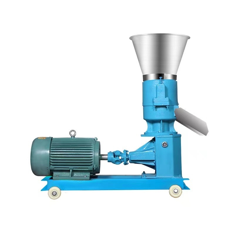 Tavuk Güvercin Domuz Beslenme Pellet Makinesi Evcil Küçük İki Fazlı Mısır Pellet Beslenme Pellet Makinesi