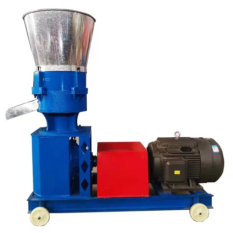 Çiftlik hayvanı yemleri pellet makinesi küçük pellet yemleri ünitesi üreme yemleri pellet üretim hattı