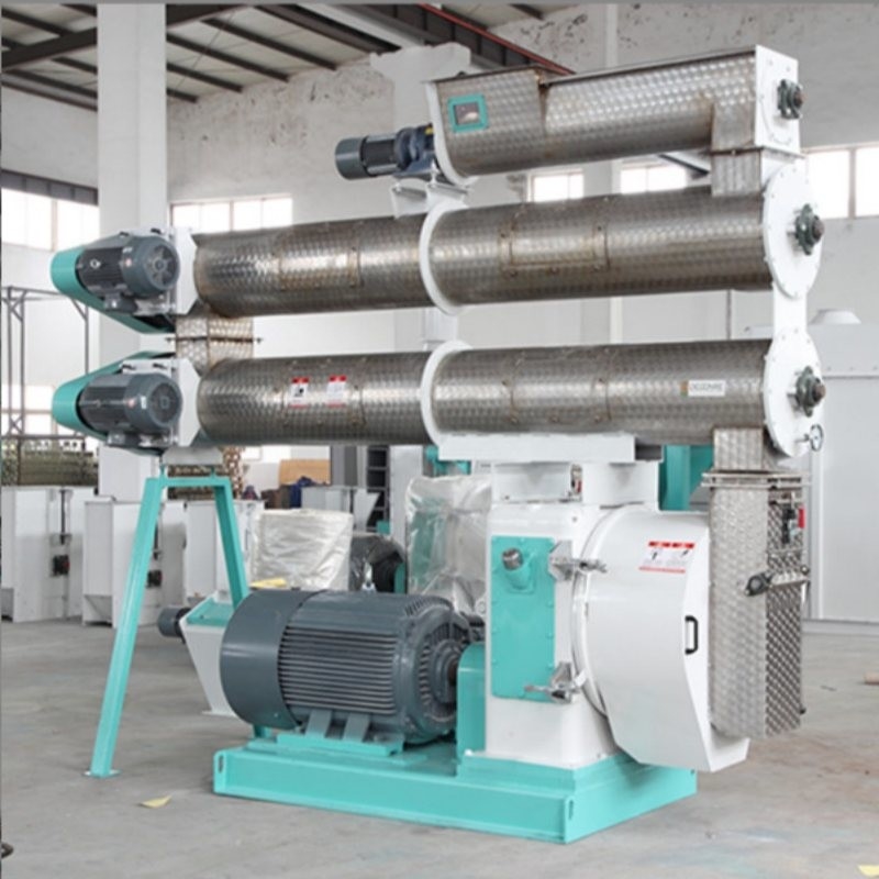 2-4 T/H Ring Die Feed Pellet Mill With Single Conditioner Animal Feed Pellet Making - Tek Kondisyonerli Hayvan Yemleri Pellet Yapımı