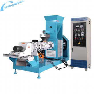 Evcil hayvan ve yüzen balık besinleri üretimi için 600-1200 Kg/H visli besin ekstrüzörü 55kw