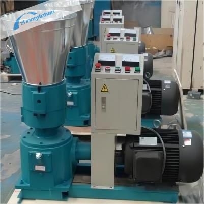 Özel Voltaj 380V / 50HZ / 3Faze Pellet Mill Makine 4-12mm ahşap peletler için