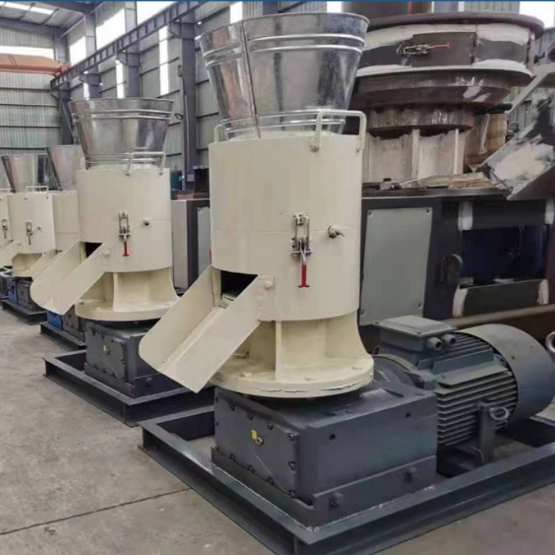 Özel 7.5KW Ahşap Pellet Yapma Biyokütle Pellet Makinesi Küçük Biyokütle Pellet Makinesi Tam Otomatik Pellet Makinesi