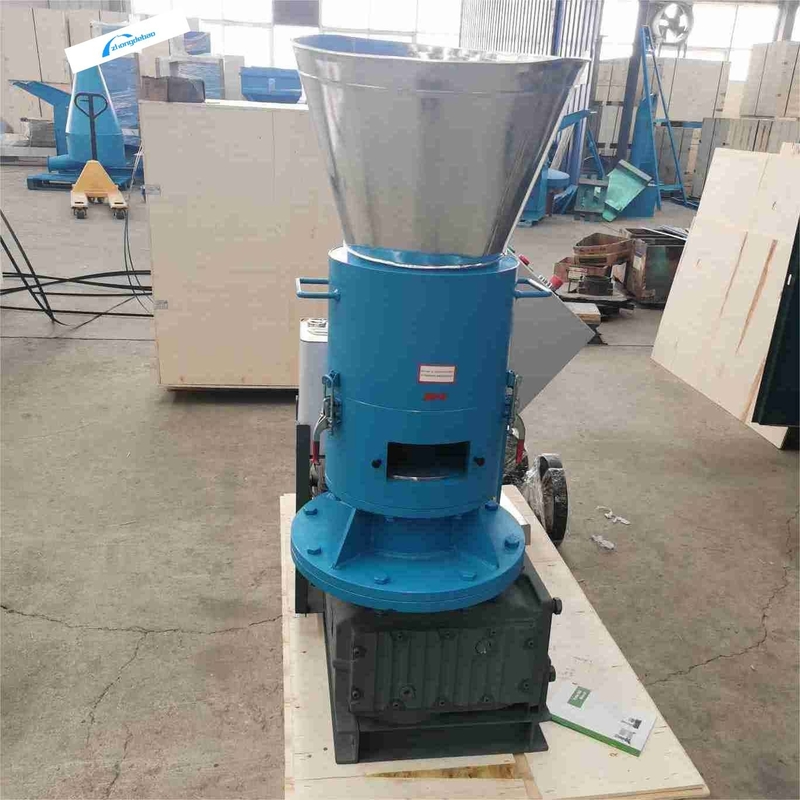 Düzenlenebilir Uzunluk Besin Pellet Mill Makine 90-120 KG/H Tavuk hayvan besinleri için
