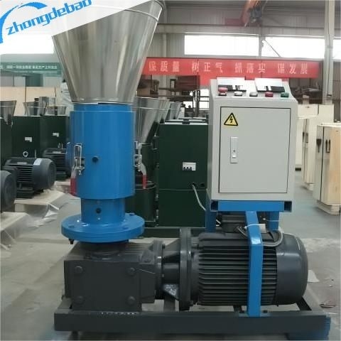 Hareketli Rol Ahşap Pellet Mühür Makinesi 80-120 KG/H Biyogaz Çöp Pellet için