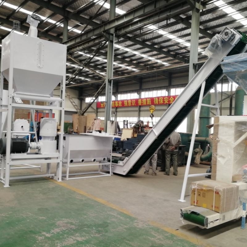 1 ton/saat özelleştirilebilir Özel Bio-Pellet Granulatörü, saman pirinç kabuğu granulatörü, ahşap parçaları yakıt pellet üretim hattı