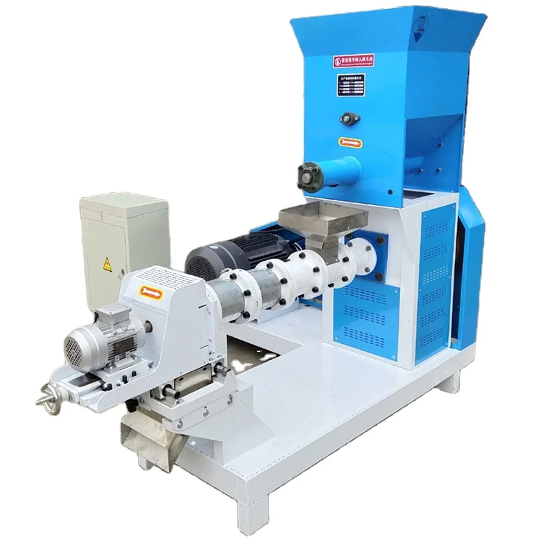 Elektrikle ısıtılmış 40-2000 kg/saat kapasite ve 220V/380V voltajlı vida besleme ekstrüder